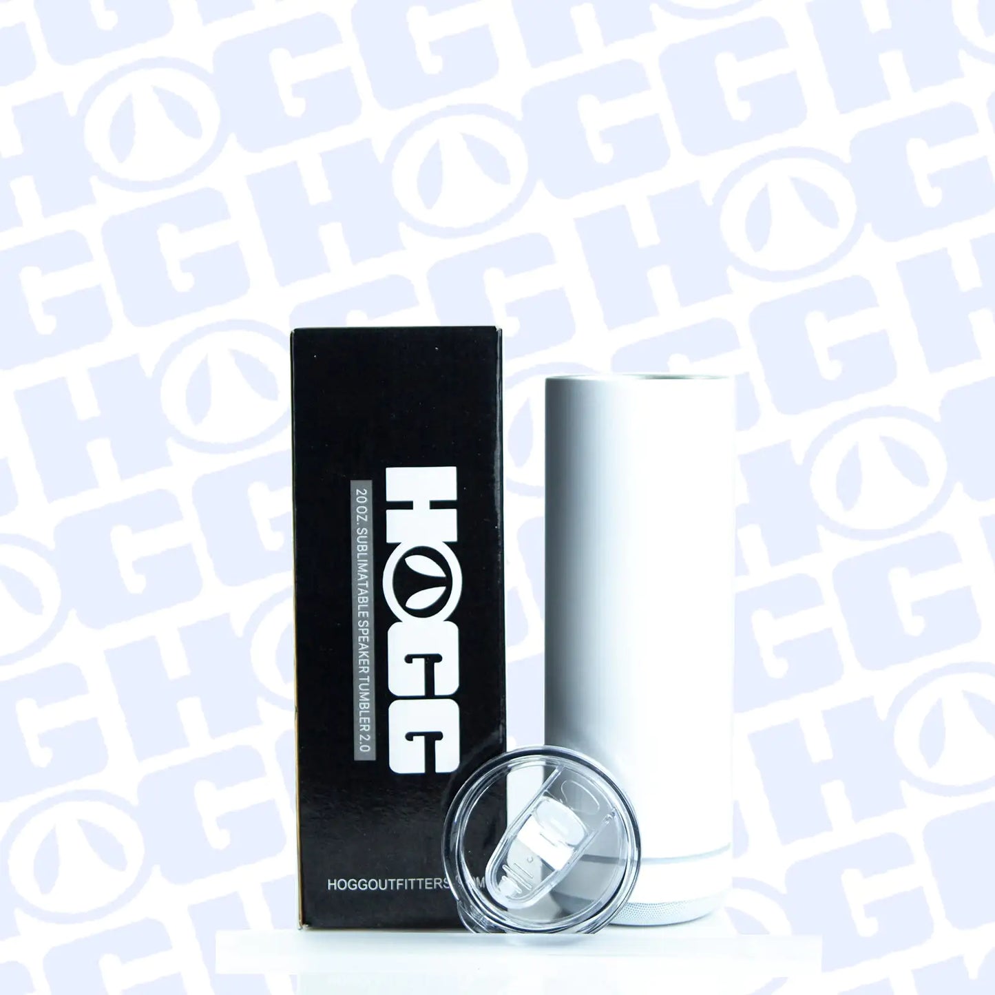 20oz WIRELESS SPEAKER TUMBLER - WHITE